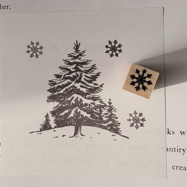 進む勇気をくれるコンパスと、 静かな冬のしるし。

A compass that gives courage, and quiet signs of winter.

#カヌレの森  #ラバースタンプ 
#canuleforest
#rubberstamp 
#paperstory 
#stampcollection 
#januarystamp